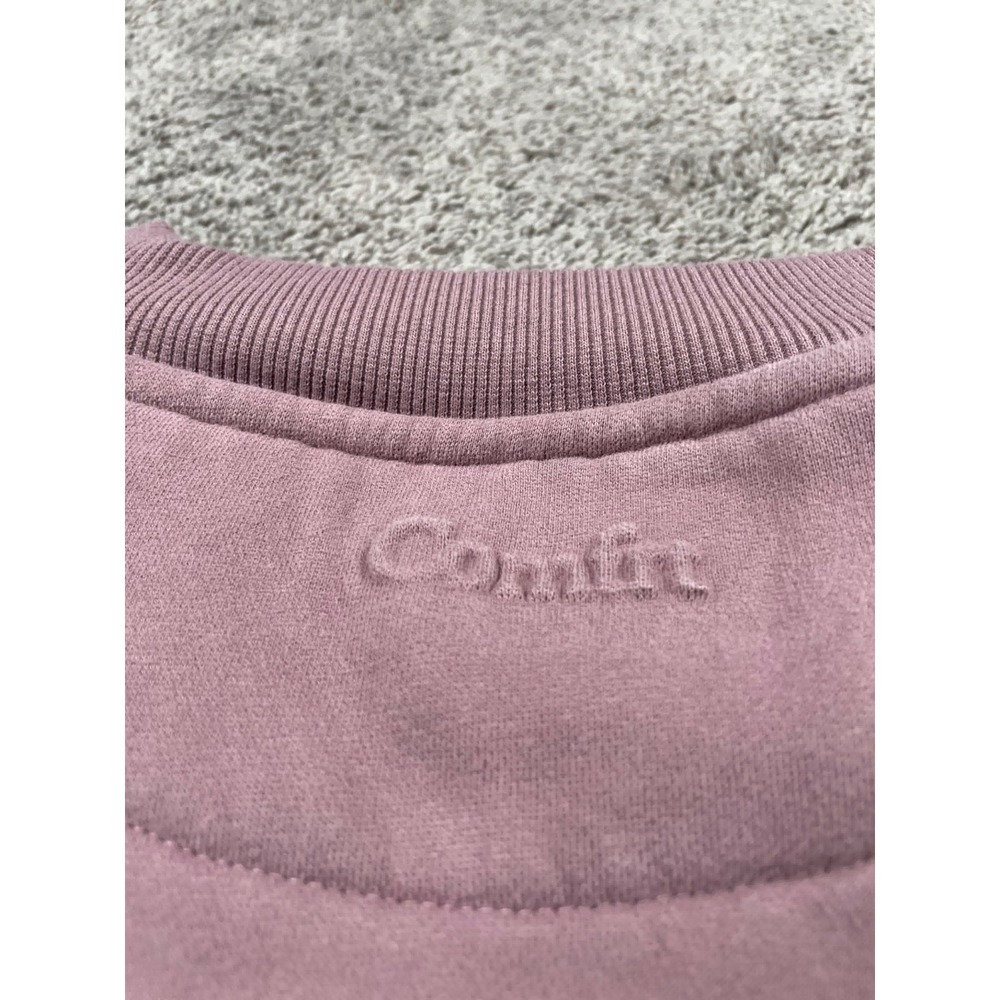 Comfrt Sweatshirt Womens Large Halo Purple Crewneck Classic Comfort Cozy Casual - Picture 6 of 8